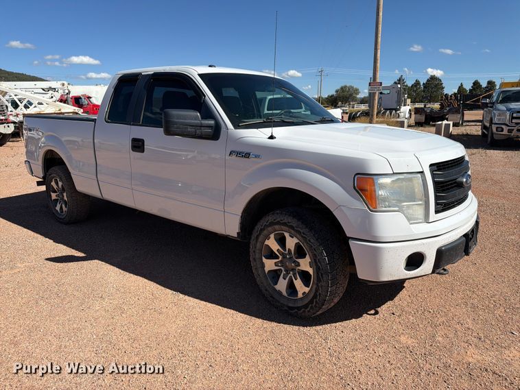 image for item FM7660 2013 Ford F150 Ext. Cab pickup truck