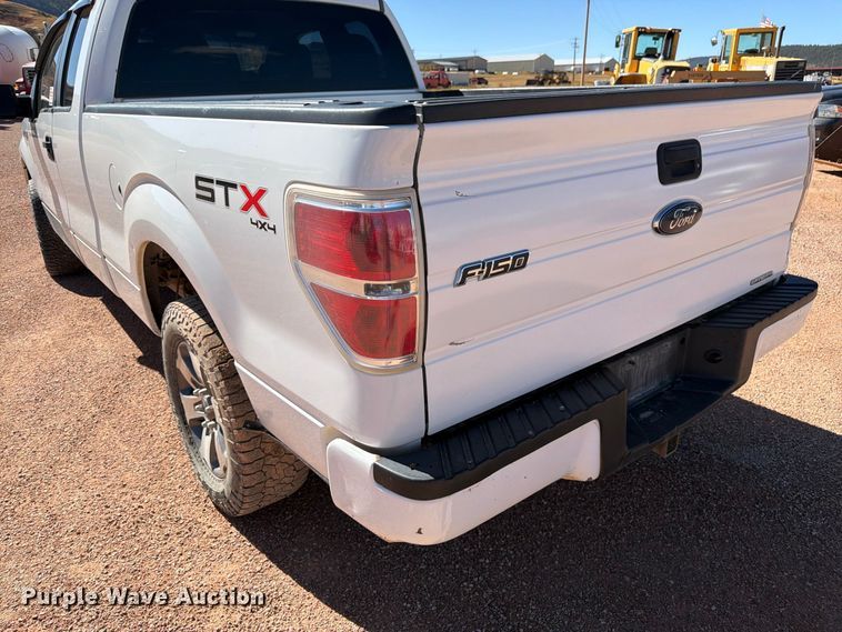 image for item FM7660 2013 Ford F150 Ext. Cab pickup truck