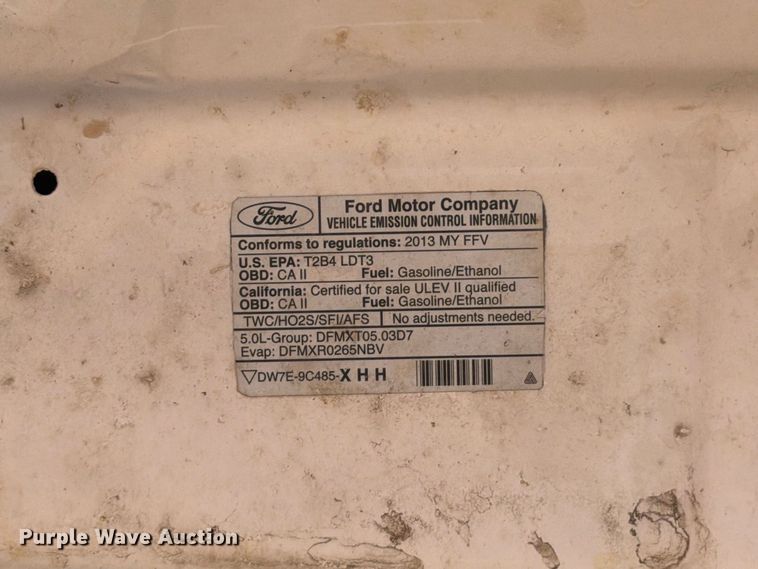 image for item FM7663 2014 Ford F150 pickup truck