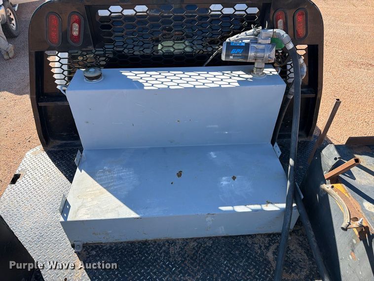 image for item FM7667 2018 RAM 3500 Crew Cab flatbed pickup truck