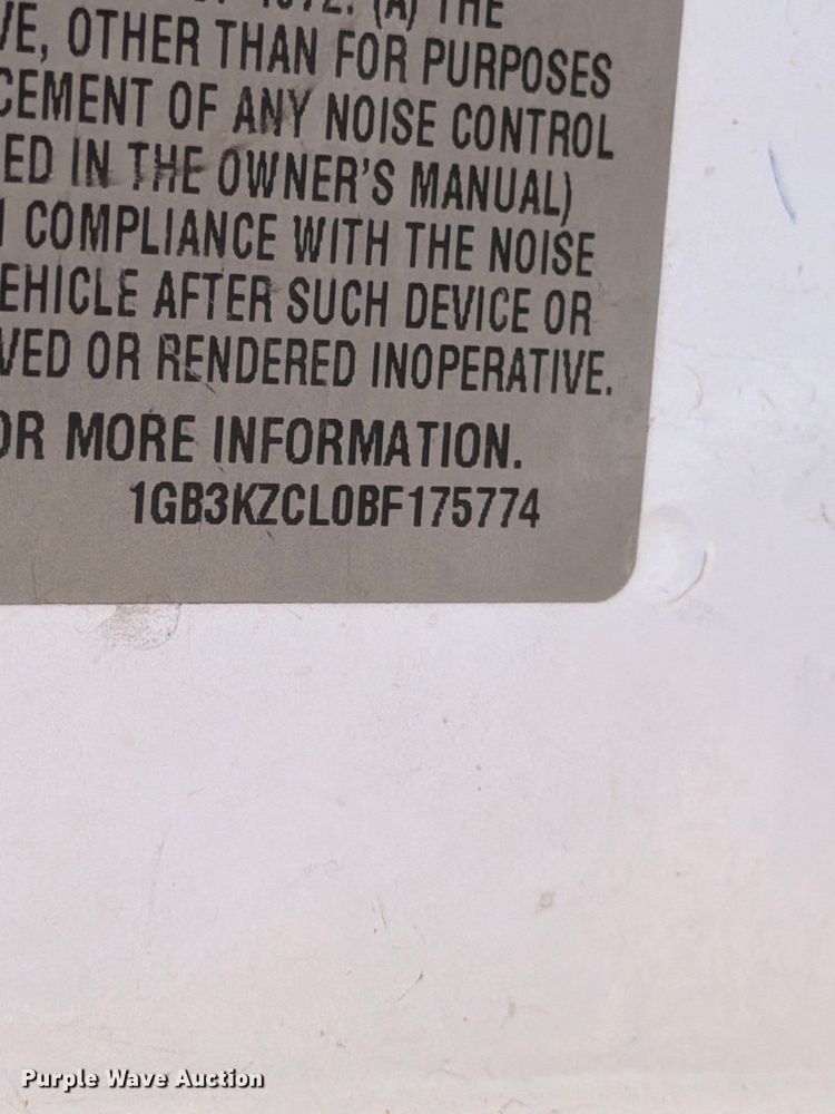 image for item FM7678 2011 Chevrolet Silverado 3500HD utility bed pickup truck