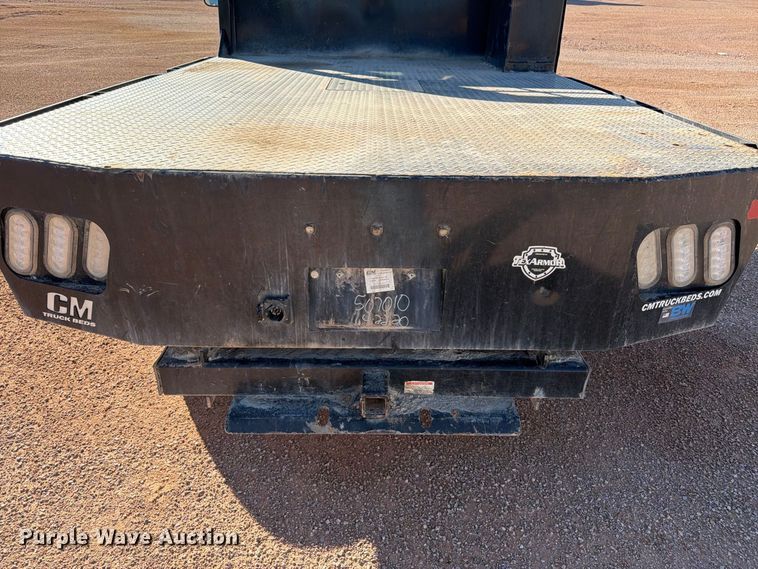 image for item FM7680 1991 GMC 3500 flatbed pickup truck
