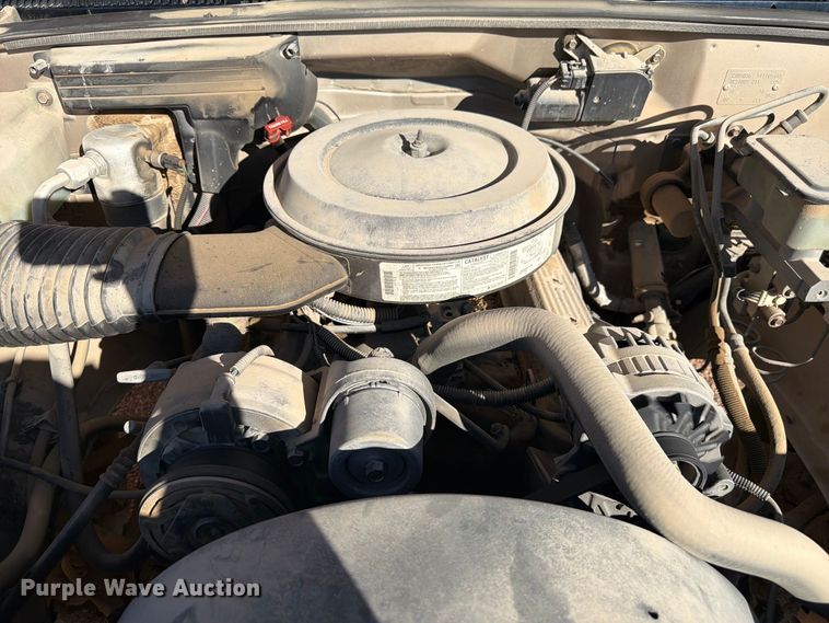 image for item FM7680 1991 GMC 3500 flatbed pickup truck