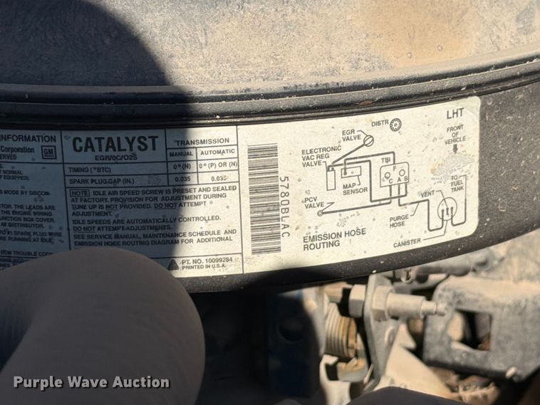 image for item FM7680 1991 GMC 3500 flatbed pickup truck