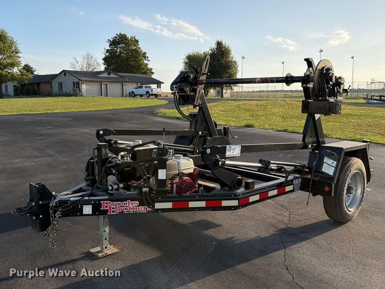 2018 BROOKS BROTHERS TRAILERS SLRT 8108 reel trailer