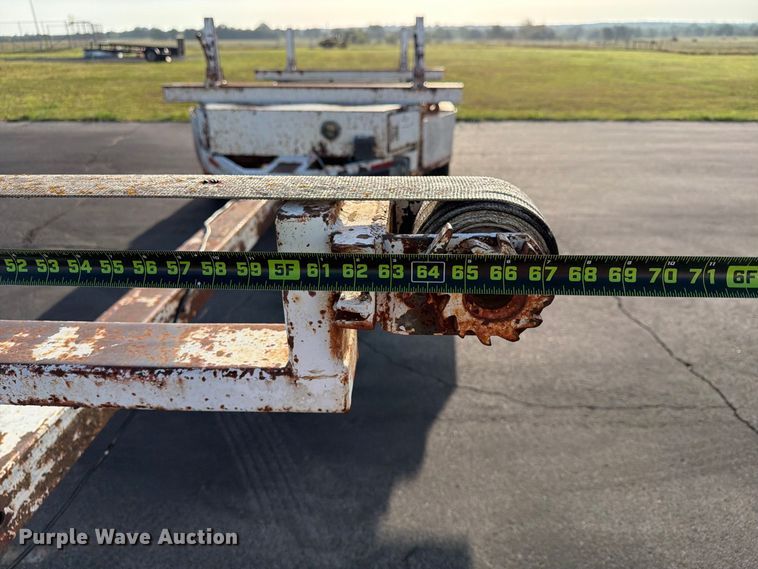 image for item FN2601 1991 Kiefer Built pole trailer