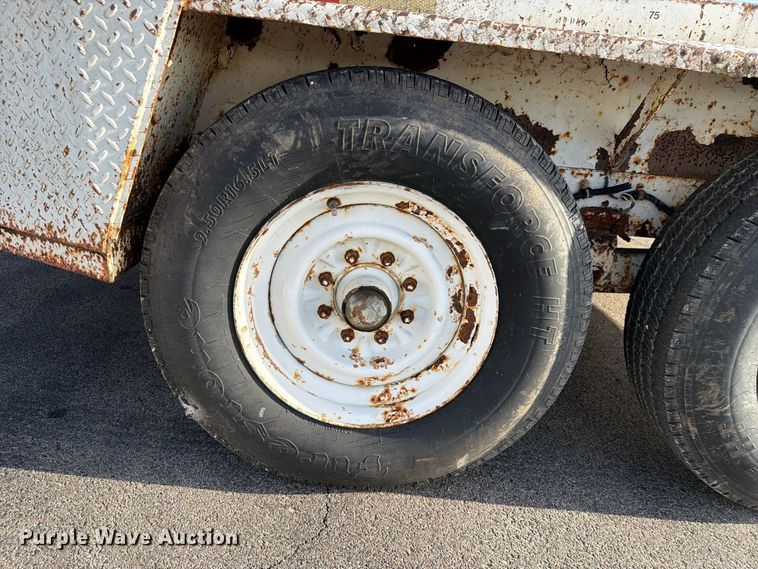 image for item FN2601 1991 Kiefer Built pole trailer