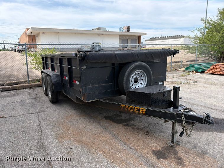 image for item FN2611 2018 Tiger Trailers Inc. dump trailer