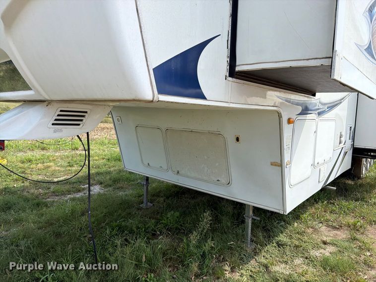 image for item FN5860 2010 Keystone RP3912LEV10 toy hauler camper