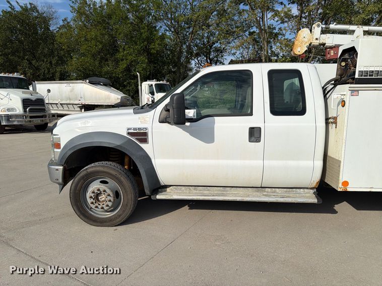 image for item FP3018 2008 Ford F550 Super Duty Ext. Cab utility / service truck