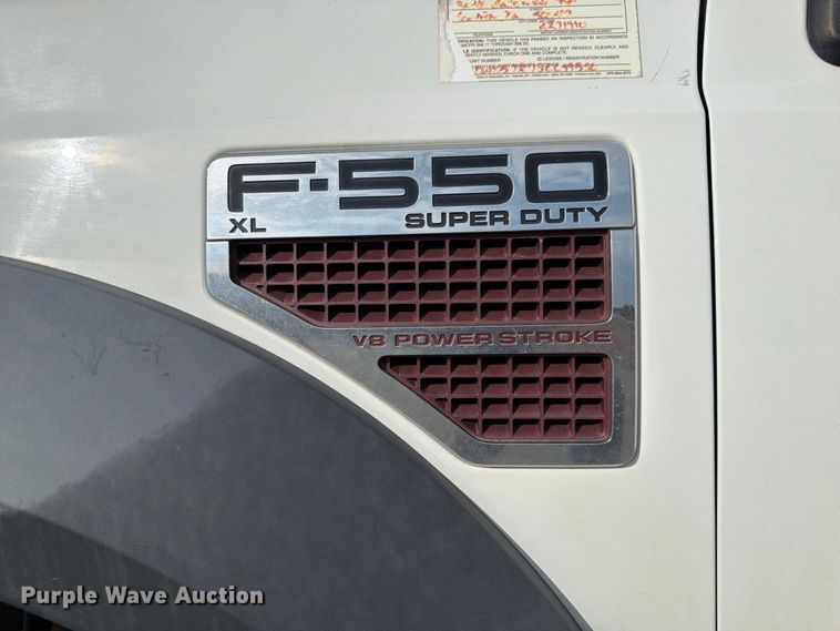 image for item FP3018 2008 Ford F550 Super Duty Ext. Cab utility / service truck