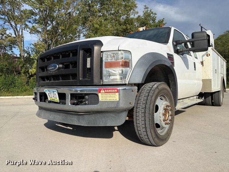 image for item FP3018 2008 Ford F550 Super Duty Ext. Cab utility / service truck