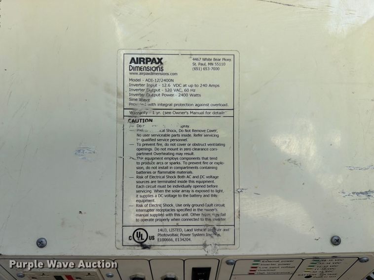 image for item FP3018 2008 Ford F550 Super Duty Ext. Cab utility / service truck