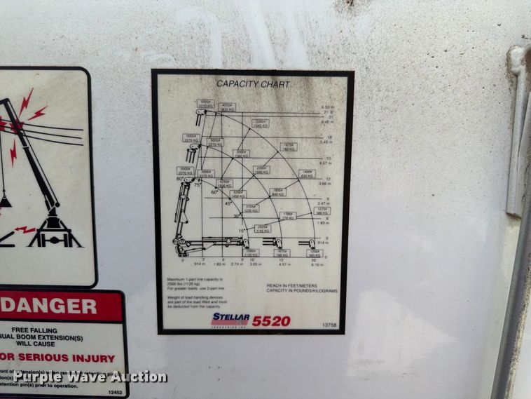 image for item FP3018 2008 Ford F550 Super Duty Ext. Cab utility / service truck