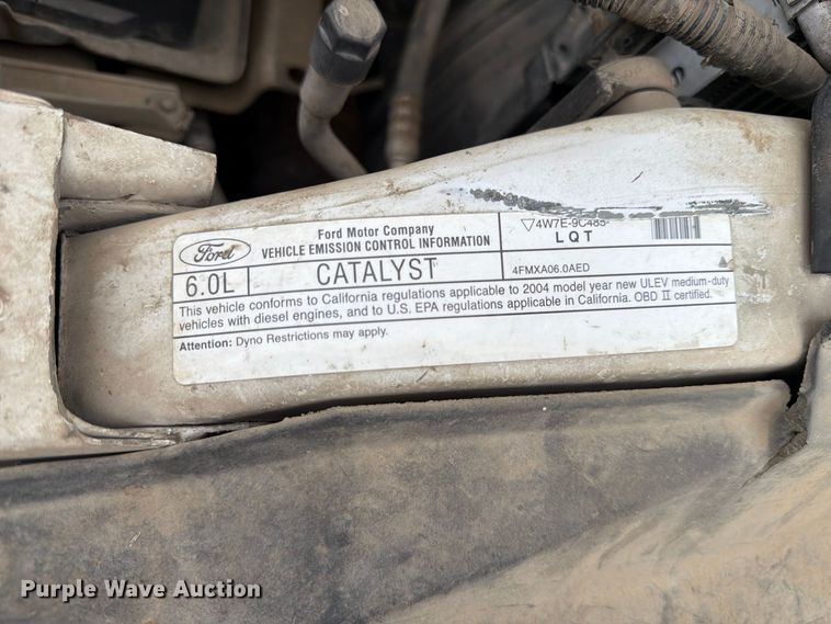 image for item FP3097 2004 Ford F350 Super Duty Crew Cab pickup truck