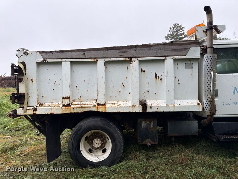 image for item FP3099 1985 International 1954 Crew Cab dump truck