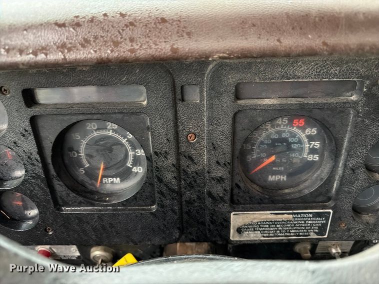 image for item FP3099 1985 International 1954 Crew Cab dump truck