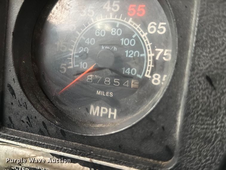 image for item FP3099 1985 International 1954 Crew Cab dump truck