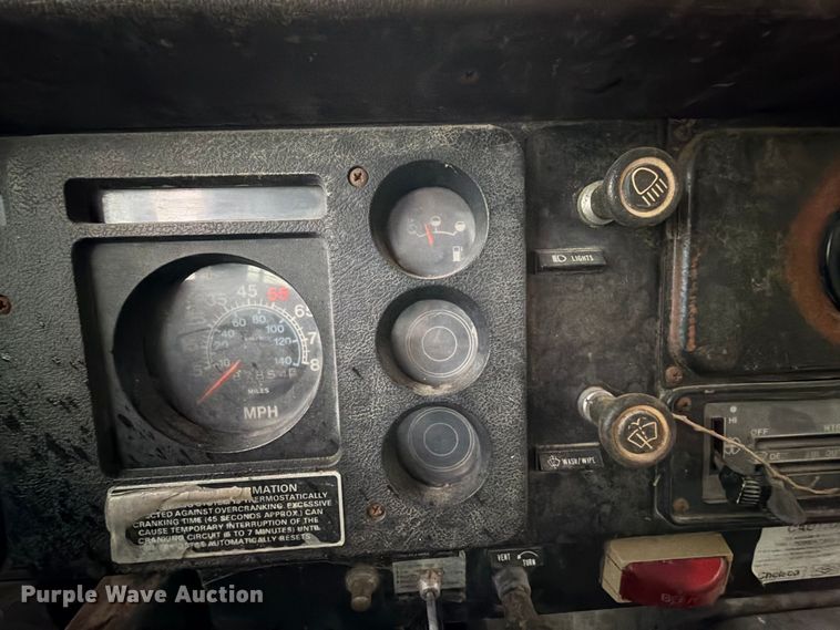 image for item FP3099 1985 International 1954 Crew Cab dump truck