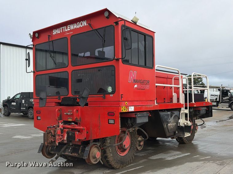 2015 Shuttlewagon Navigator NVX5025 railcar mover
