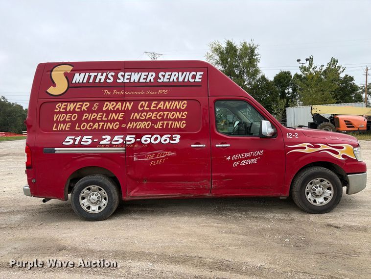 image for item FP3104 2012 Nissan NV3500HD van