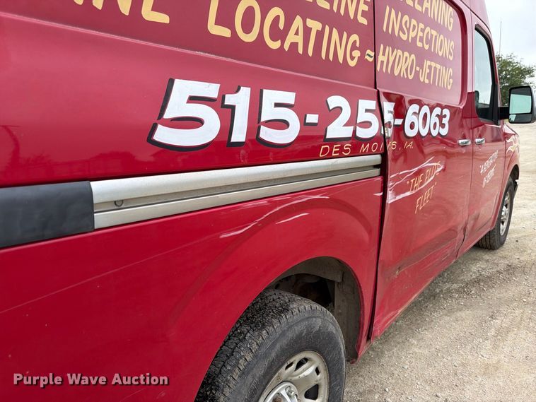 image for item FP3104 2012 Nissan NV3500HD van