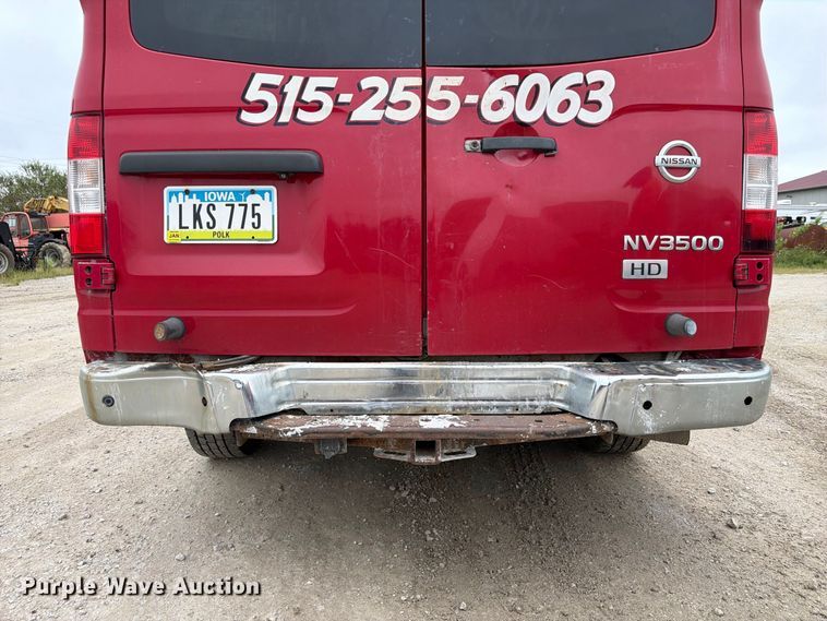 image for item FP3104 2012 Nissan NV3500HD van