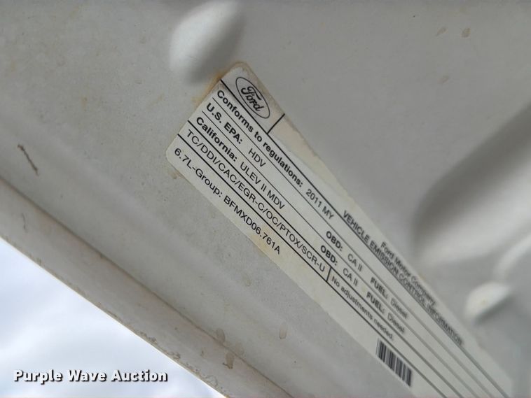 image for item FP3116 2011 Ford F250 Super Duty Ext. Cab pickup truck