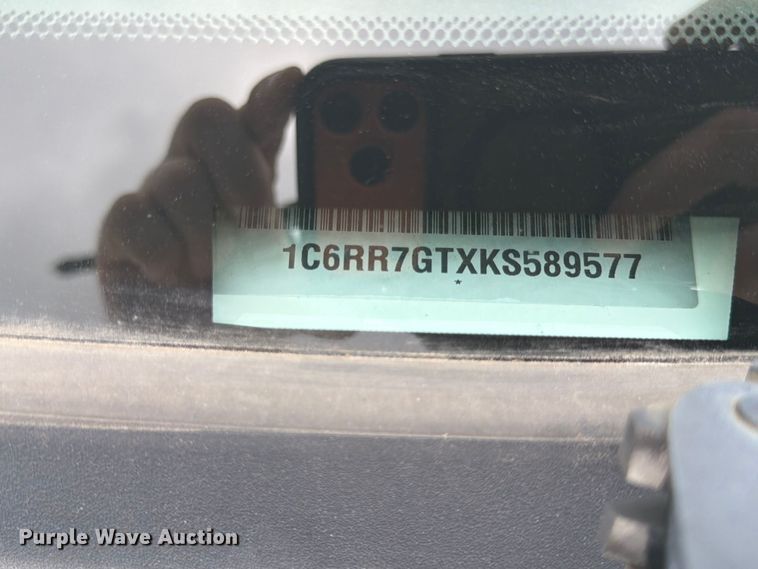 image for item FP3118 2019 RAM 1500 Crew Cab pickup truck