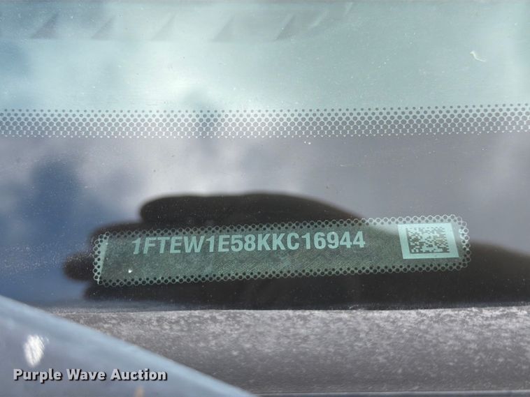 image for item FP3120 2019 Ford F150 Crew Cab pickup truck