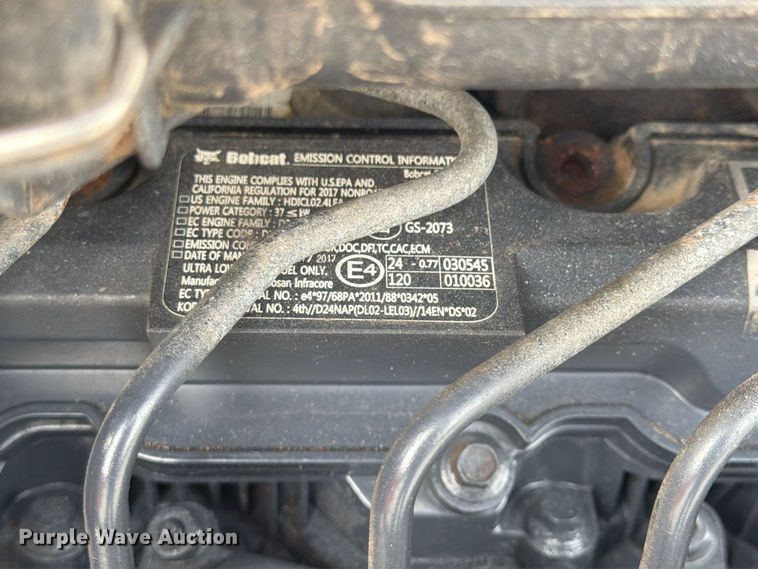 image for item FP4061 2018 Bobcat S550 skid steer loader