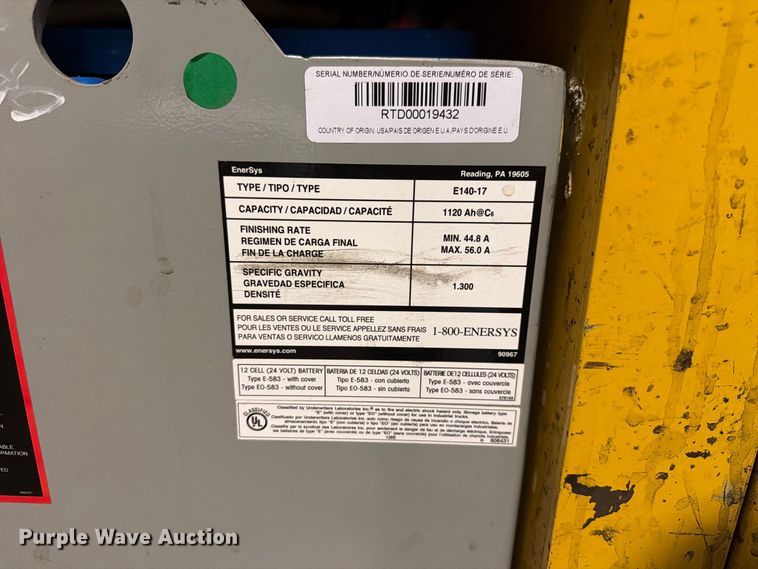 image for item FT3016 Yale SS030BFN24TE155 reach truck