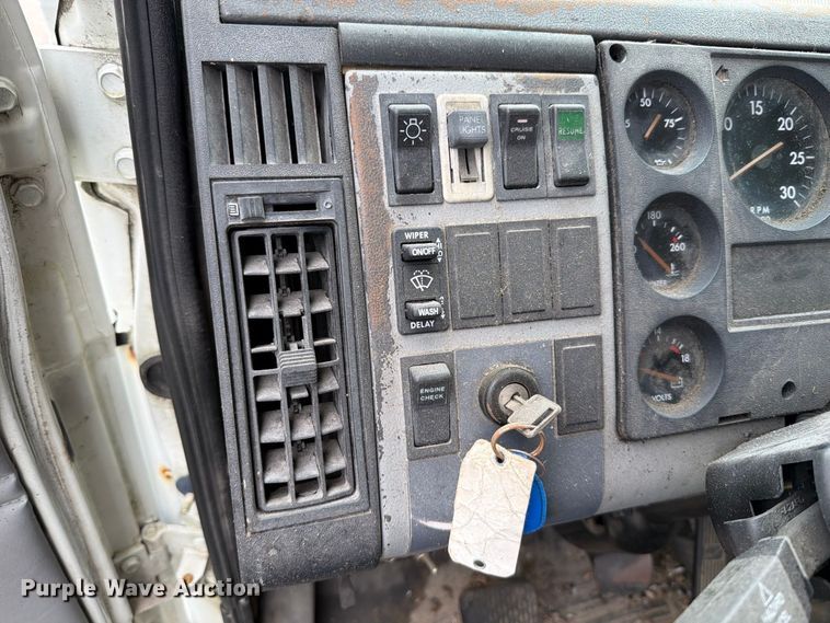 image for item FT6304 2000 Freightliner FL70 flatbed truck
