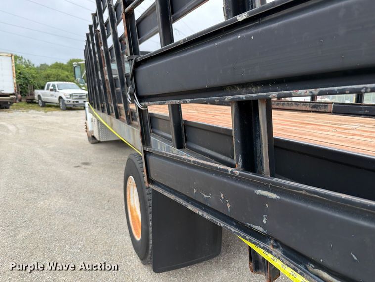 image for item FT6305 2000 Freightliner FL70 flatbed truck