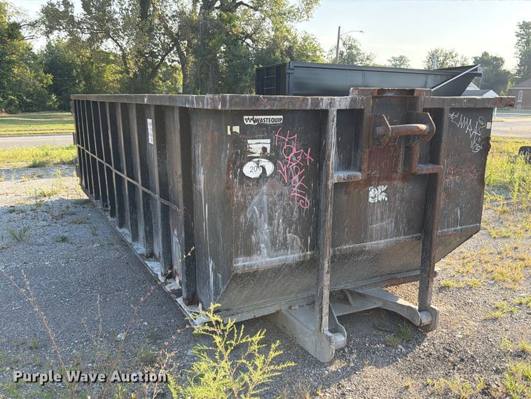 image for item FT6349 (2) roll-off dumpsters