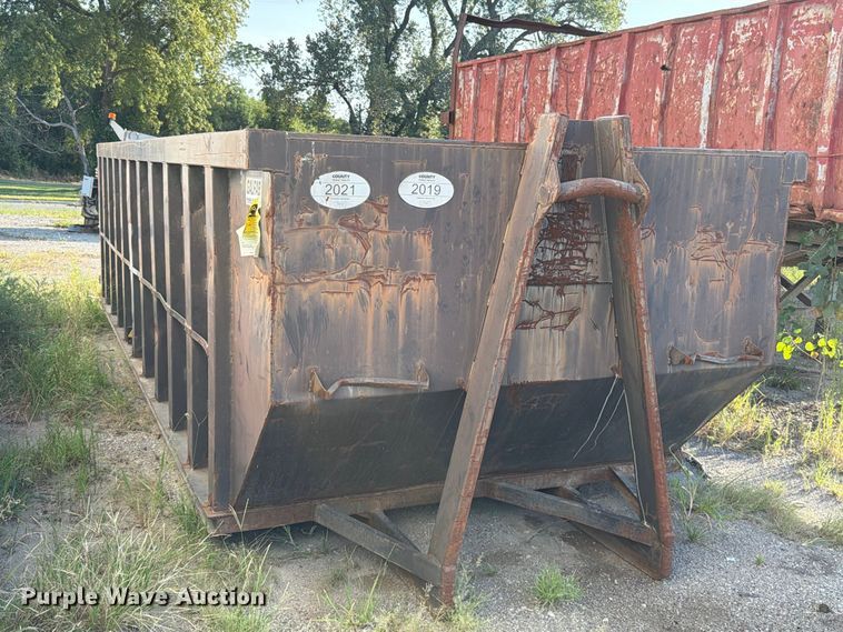 image for item FT6349 (2) roll-off dumpsters