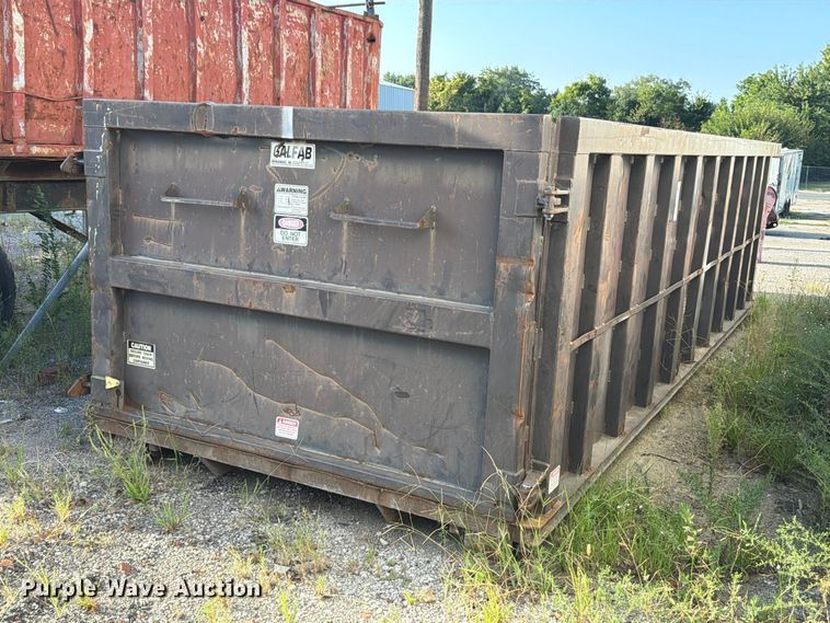 image for item FT6349 (2) roll-off dumpsters