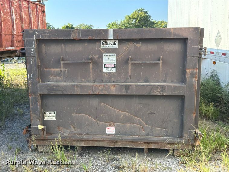 image for item FT6349 (2) roll-off dumpsters