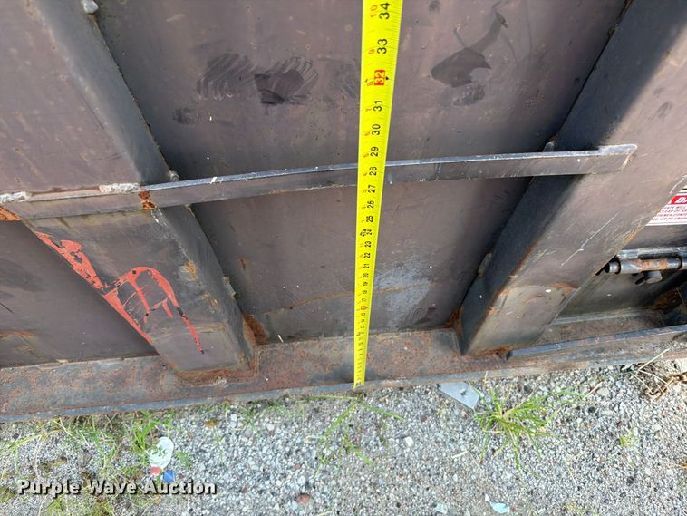 image for item FT6349 (2) roll-off dumpsters