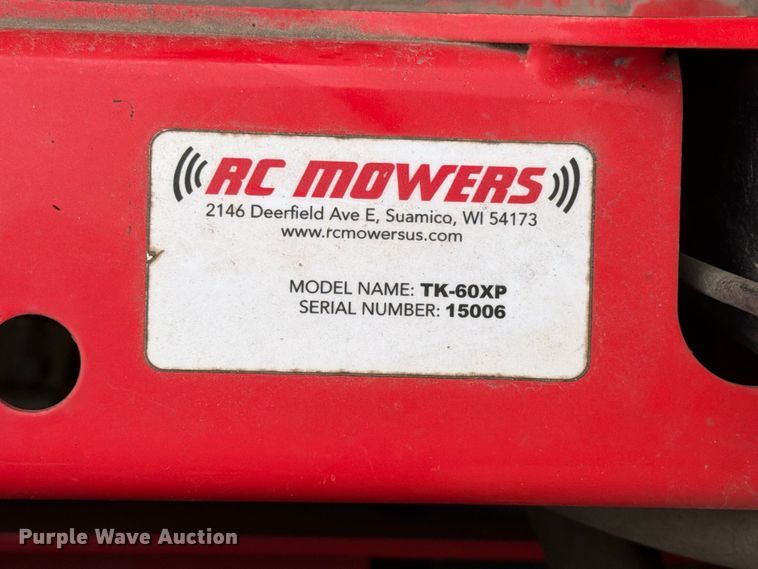 image for item FT6732 RC Mowers TK-60XP remote controlled lawn mower