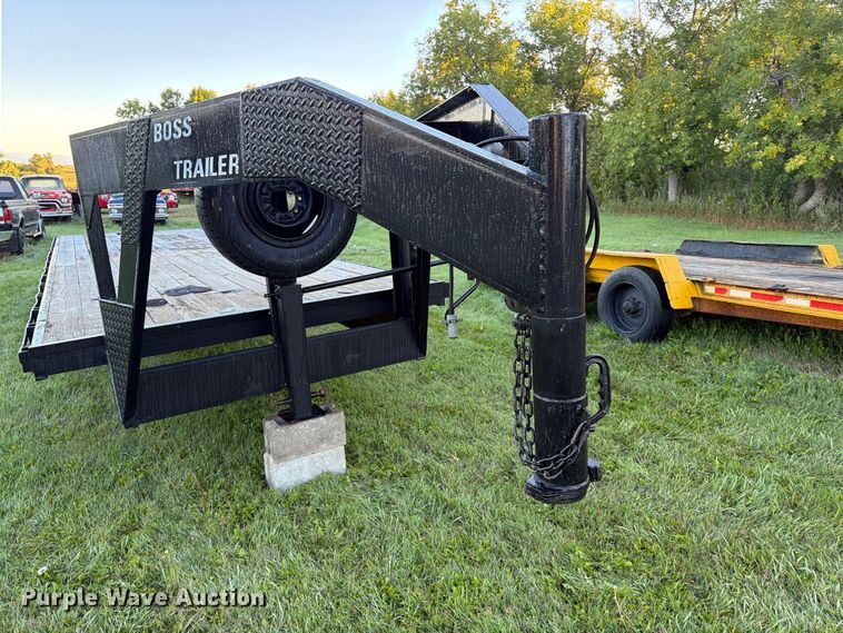 image for item FT6734 1989 Trail Boss Trailer flatbed trailer