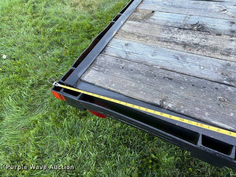 image for item FT6734 1989 Trail Boss Trailer flatbed trailer