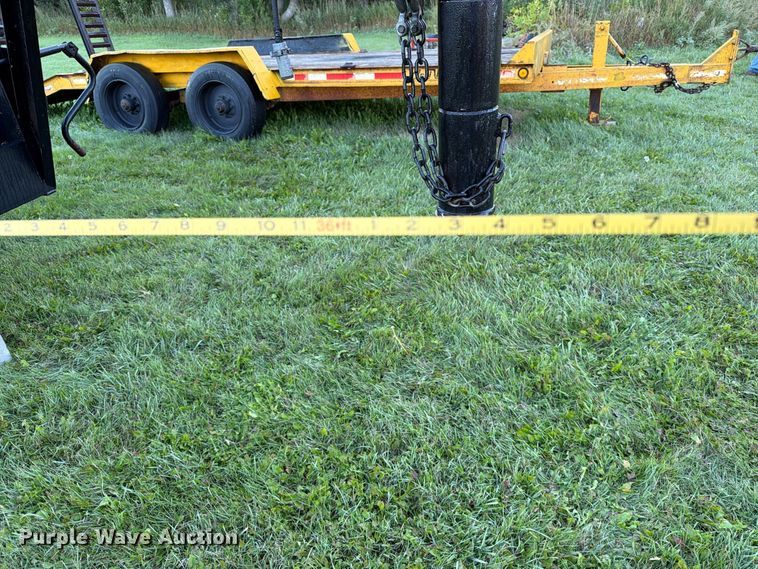 image for item FT6734 1989 Trail Boss Trailer flatbed trailer