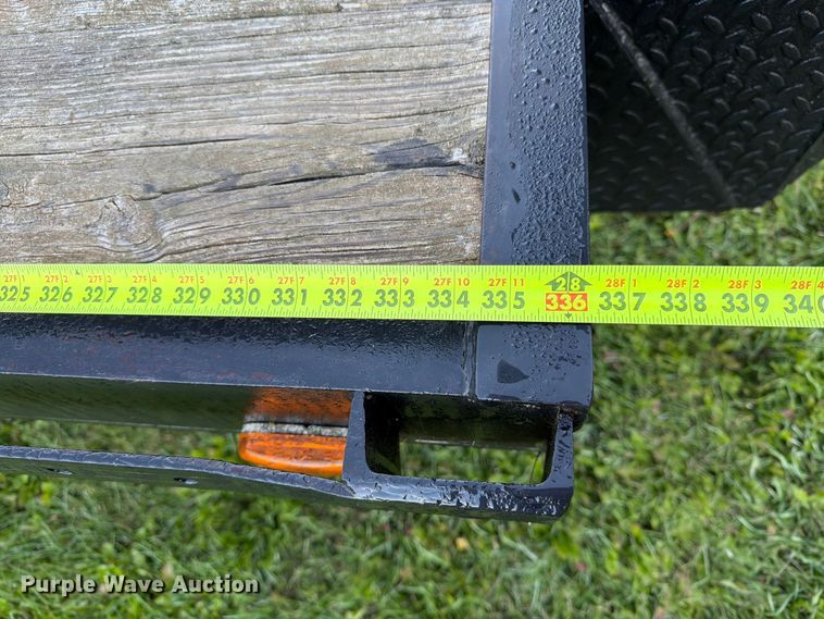 image for item FT6734 1989 Trail Boss Trailer flatbed trailer