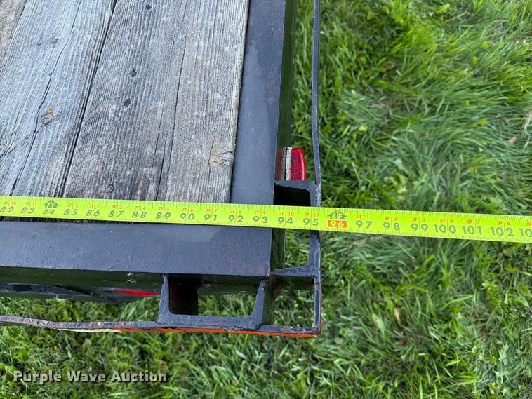 image for item FT6734 1989 Trail Boss Trailer flatbed trailer