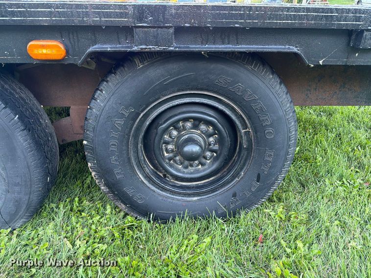 image for item FT6734 1989 Trail Boss Trailer flatbed trailer