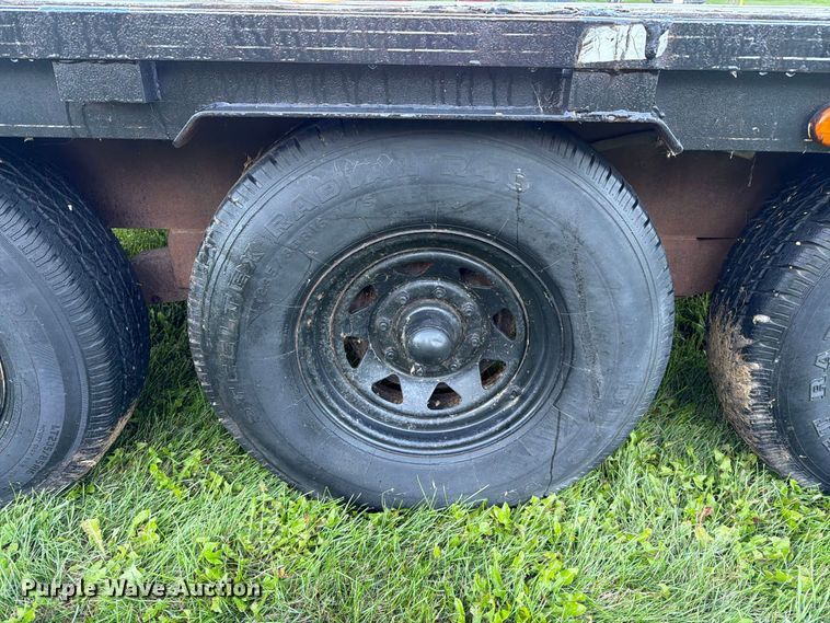 image for item FT6734 1989 Trail Boss Trailer flatbed trailer