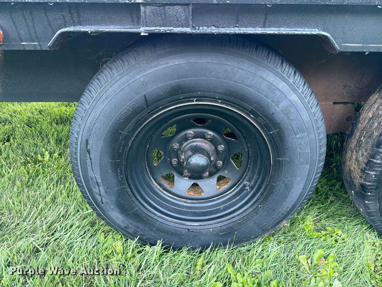 image for item FT6734 1989 Trail Boss Trailer flatbed trailer