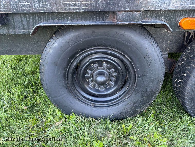 image for item FT6734 1989 Trail Boss Trailer flatbed trailer