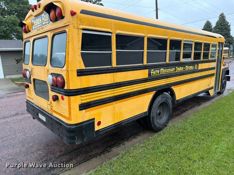 image for item FT6739 1996 Chevrolet Bluebird school bus